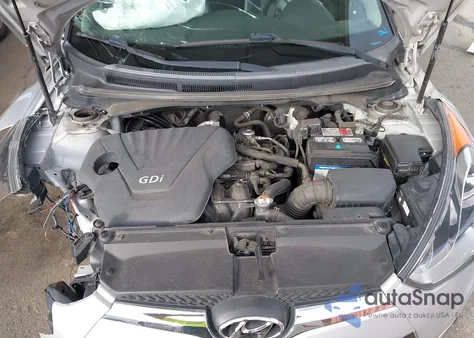 2013 Hyundai Veloster Base W/Black z USA, uszkodzony, nr VIN KMHTC6AD7DU162694